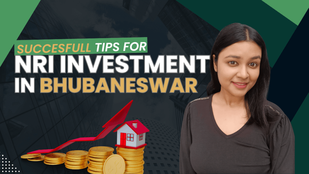 A guide for NRI investment in Bhubaneswar, showing a family happily discussing property options with a trusted Pattnaik Properties advisor via video call.
